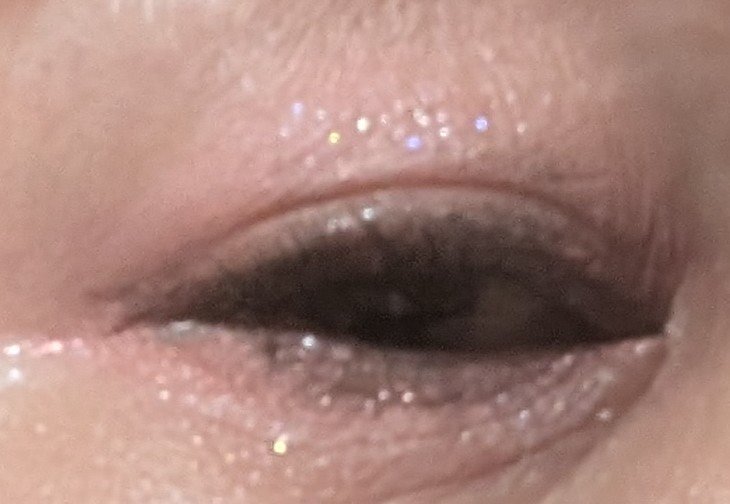 サラダdeフルーツカラーリキッドアイライナーWP 08ラズベリー/FLORTTE/リキッドアイライナーを使ったクチコミ（2枚目）