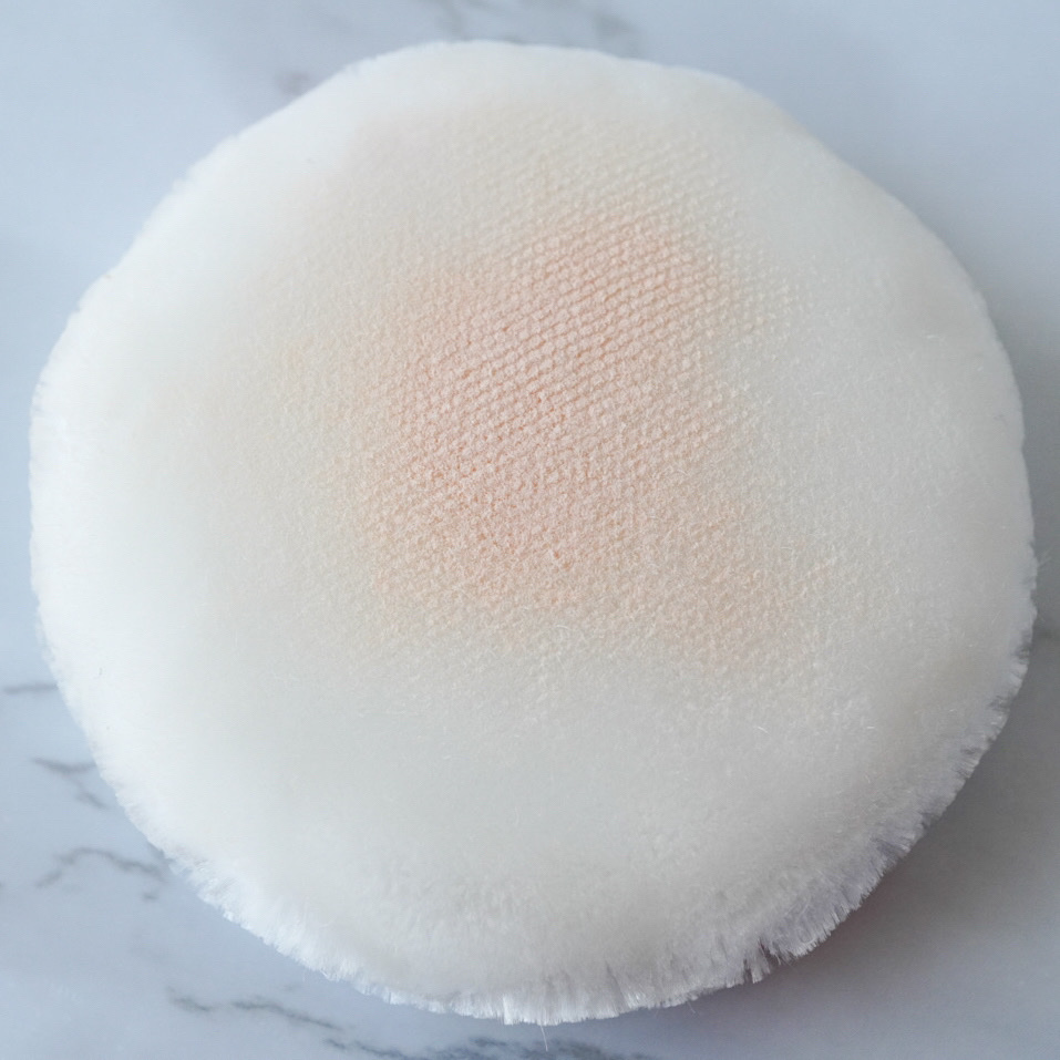 ビロードタッチパフ 2P/ロージーローザ/パフ・スポンジを使ったクチコミ（3枚目）