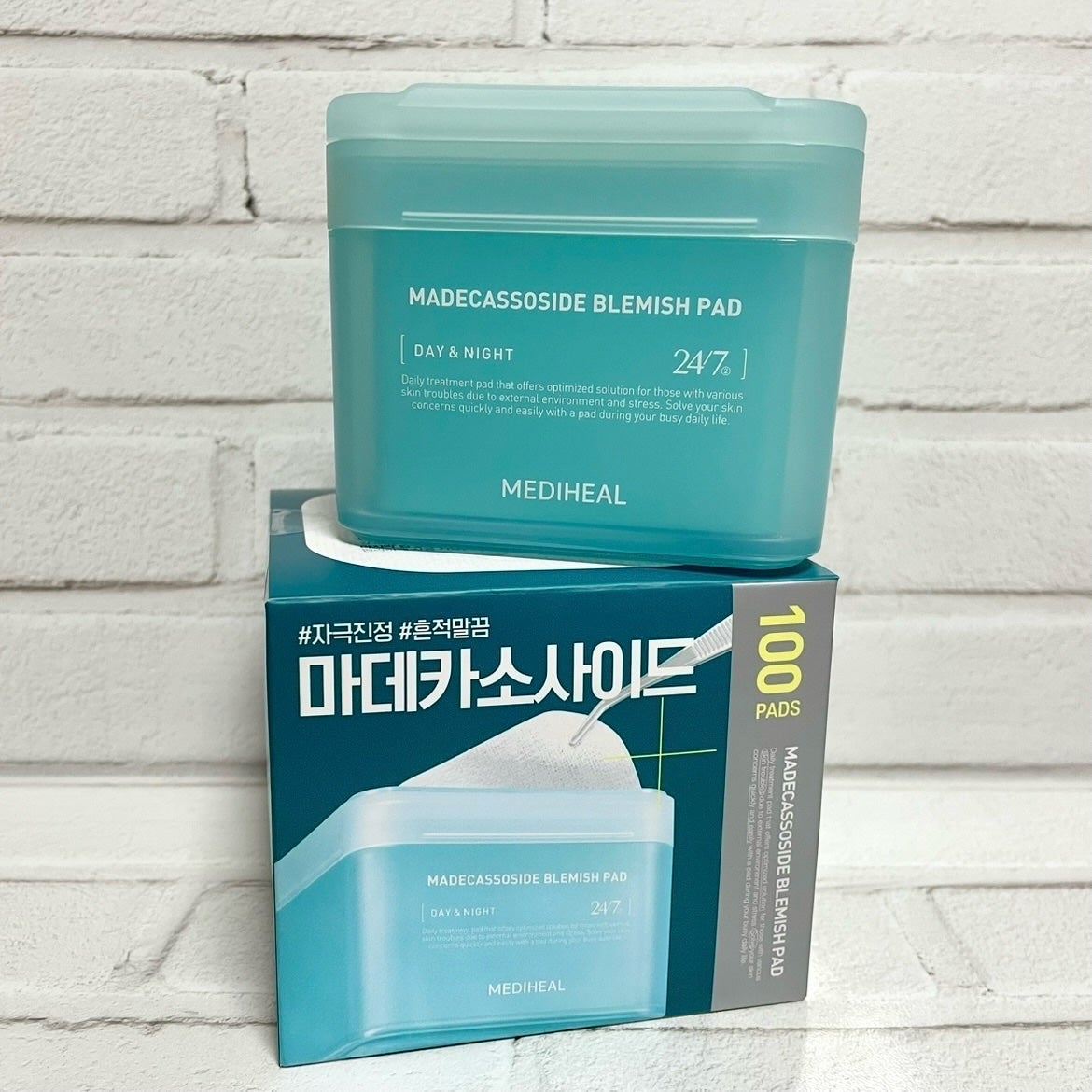 マデカソサイド ブレミッシュパッド/MEDIHEAL/トナーパッドを使ったクチコミ(1枚目)