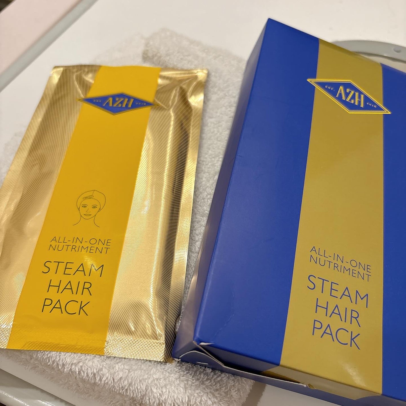オールインワン ニュートリートメントスチームヘアパック/AZH/ヘアマスク・ヘアパックを使ったクチコミ(1枚目)