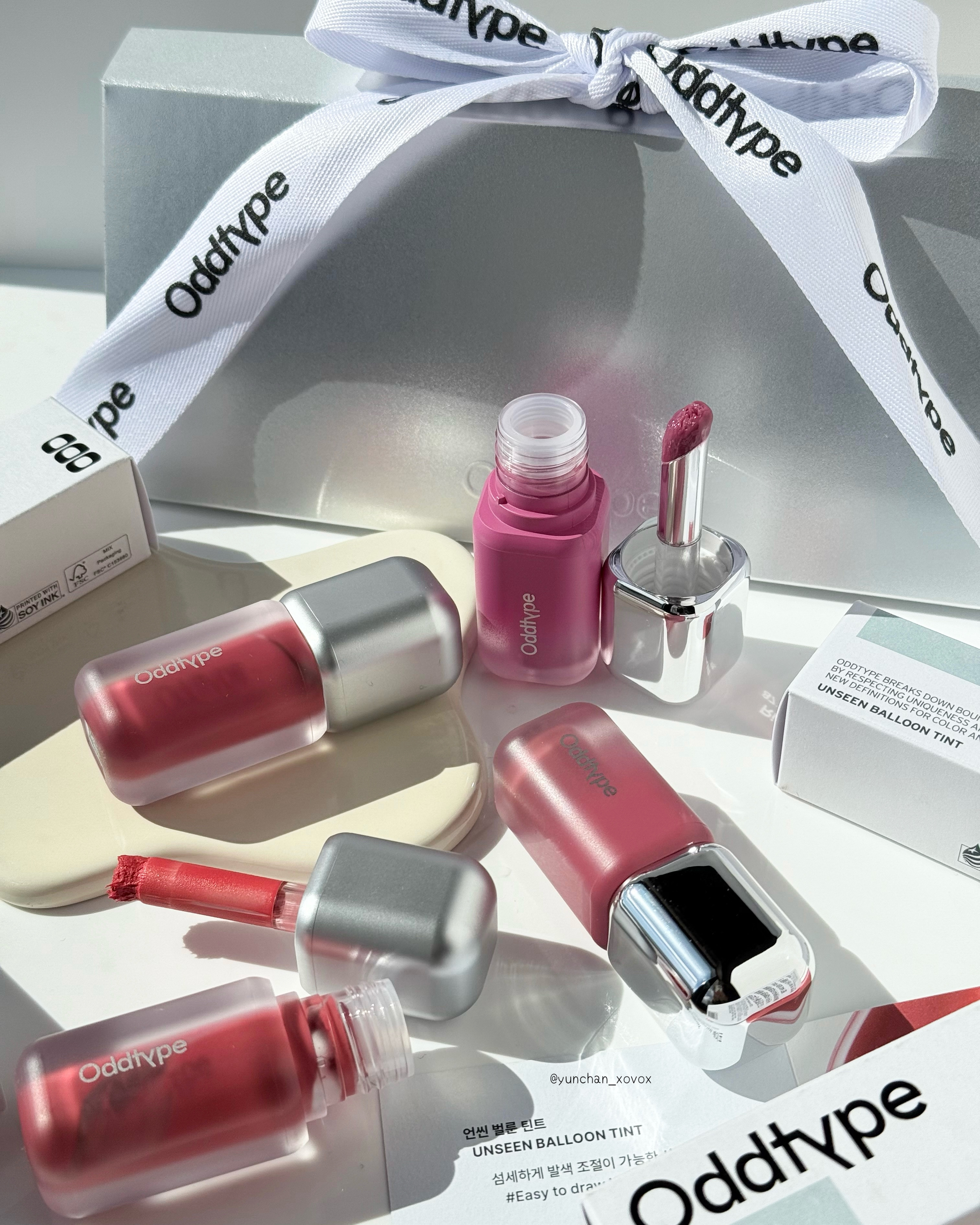 アンシーンバルーンティント/Oddtype/リップティントを使ったクチコミ（2枚目）