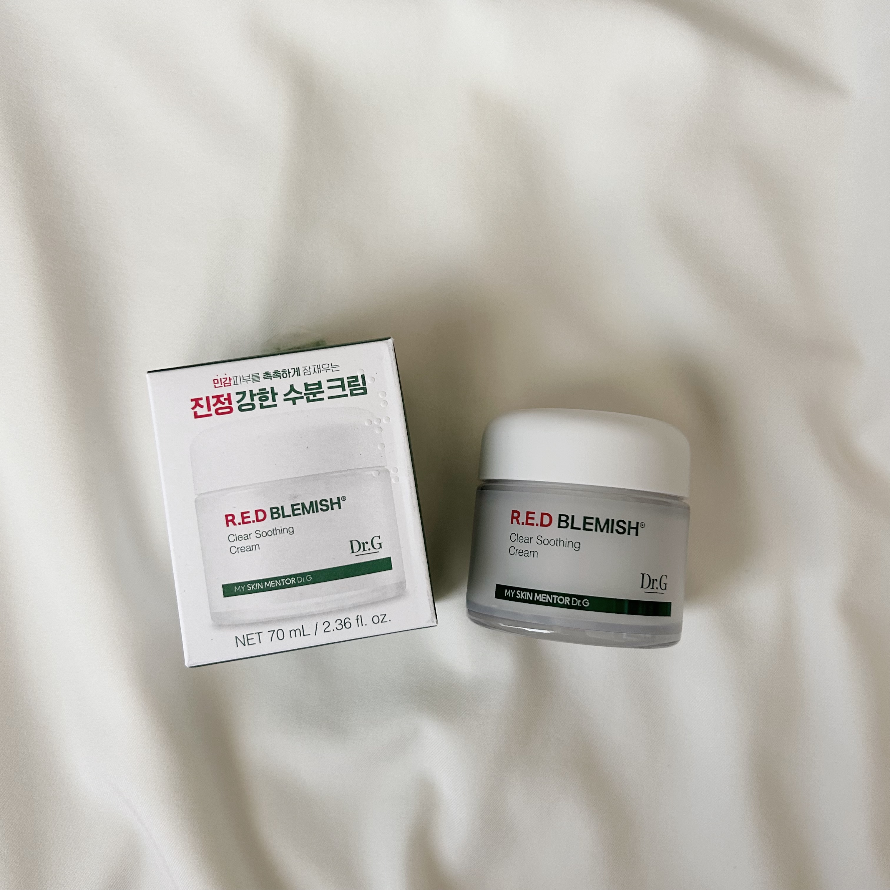 レッドブレミッシュ クリアスージングクリーム/Dr.G/フェイスクリームを使ったクチコミ（1枚目）