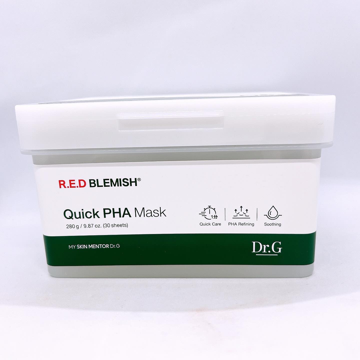 レッドブレミッシュクイックPHAシートマスク/Dr.G/シートマスク・パックを使ったクチコミ（2枚目）