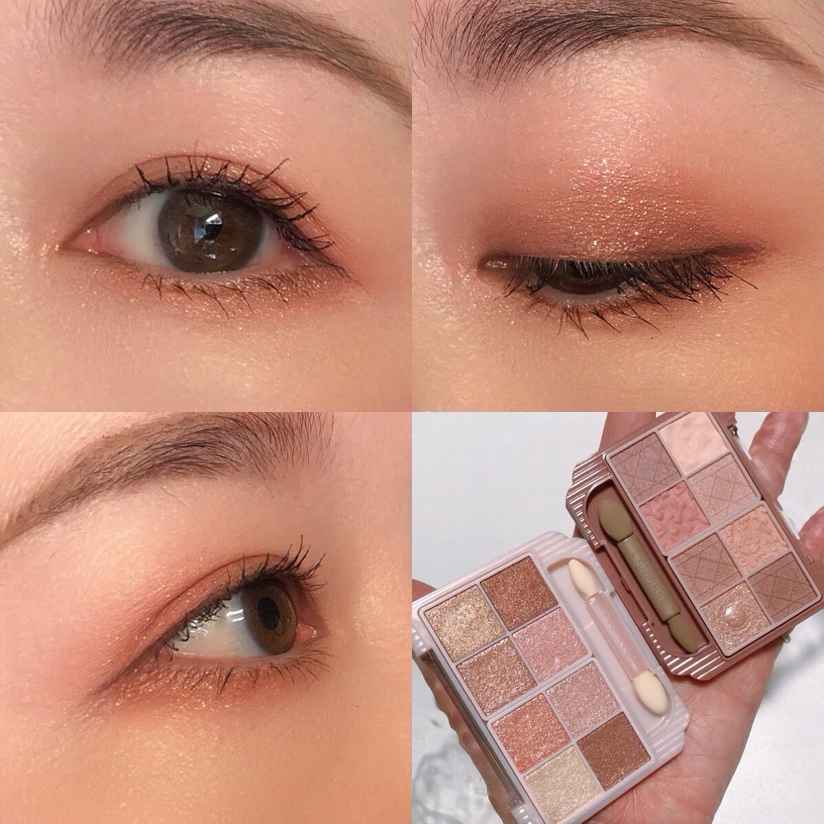 プティパレットアイズ（マットタイプ）/キャンメイク/パウダーアイシャドウを使ったクチコミ（3枚目）