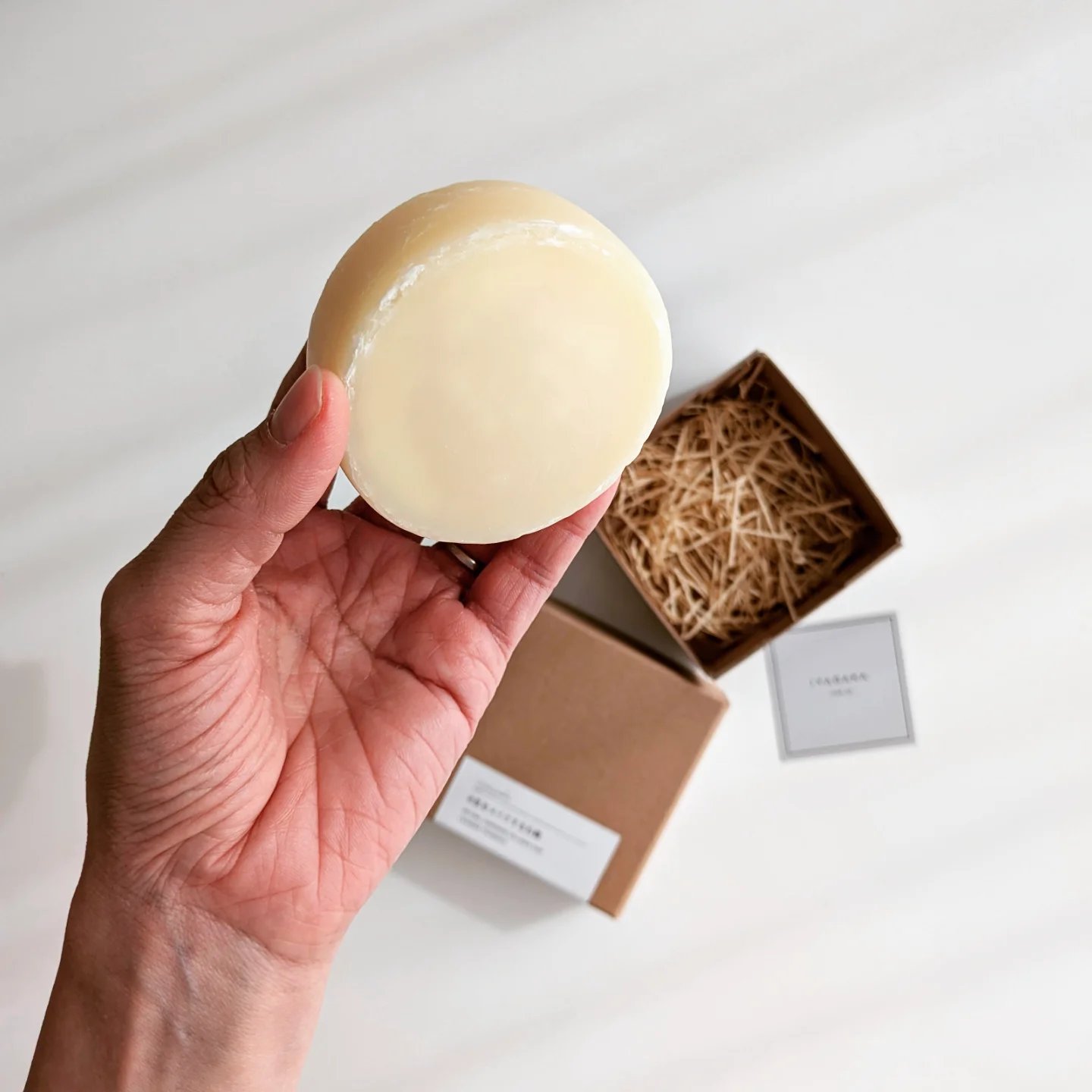 #肌をメイクする石鹸/IYASAKA/洗顔石鹸を使ったクチコミ（2枚目）