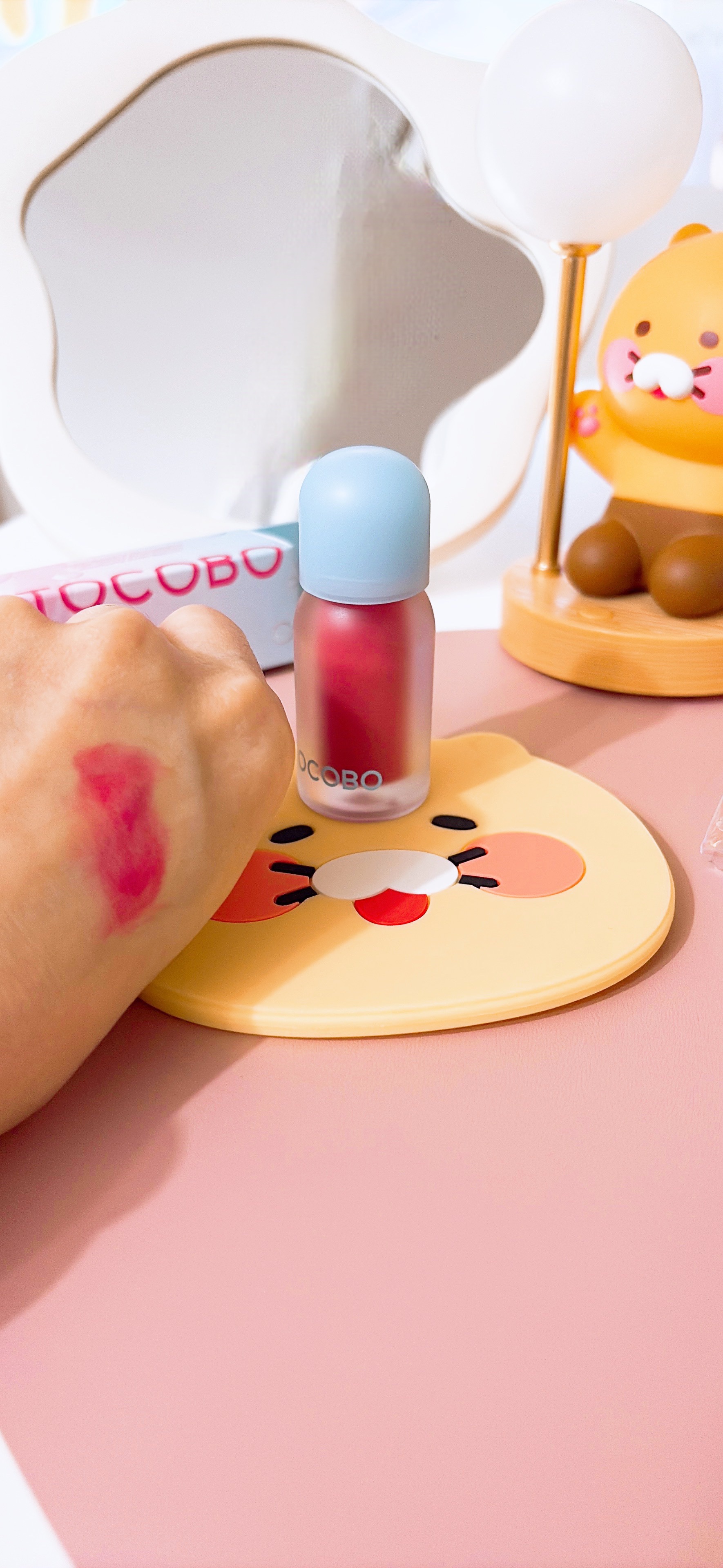 ジューシーベリープランピングリップオイル/TOCOBO/リップグロスを使ったクチコミ（1枚目）