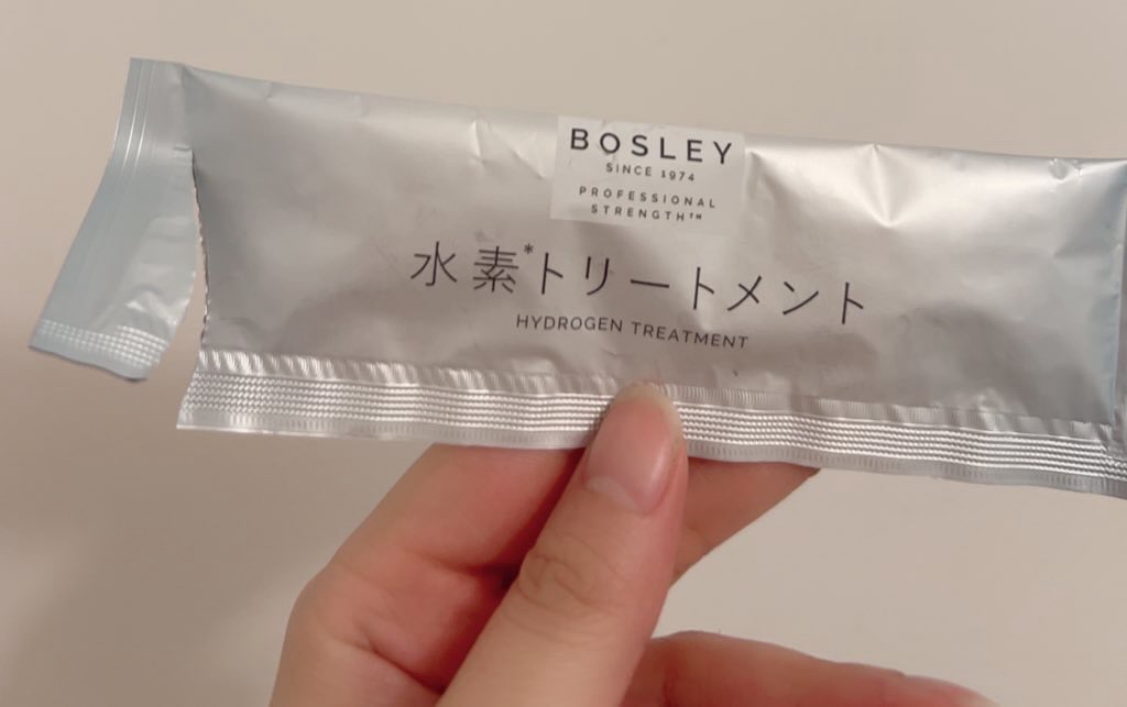 水素トリートメント/ボズレー/洗い流すヘアトリートメントを使ったクチコミ（1枚目）