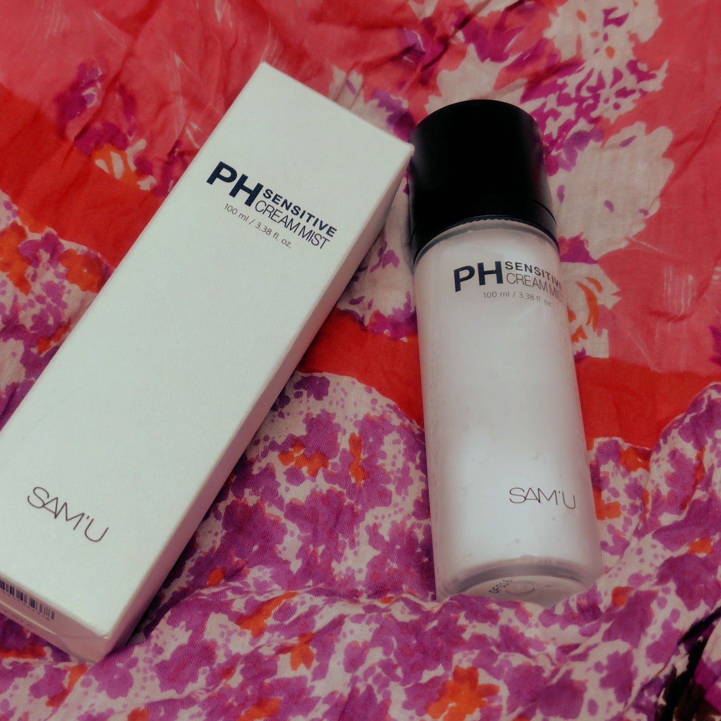 PHセンシティブクリームミスト/SAM'U/ミスト状化粧水を使ったクチコミ(1枚目)