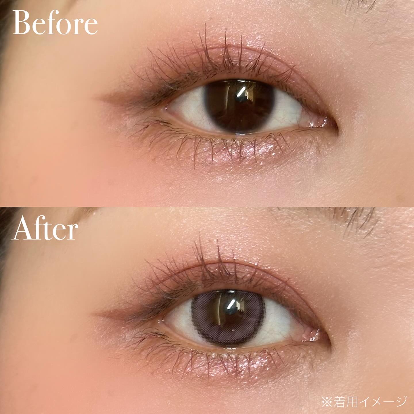 ViVi Ring 1day/OLENS/ワンデー（１DAY）カラコンを使ったクチコミ（3枚目）