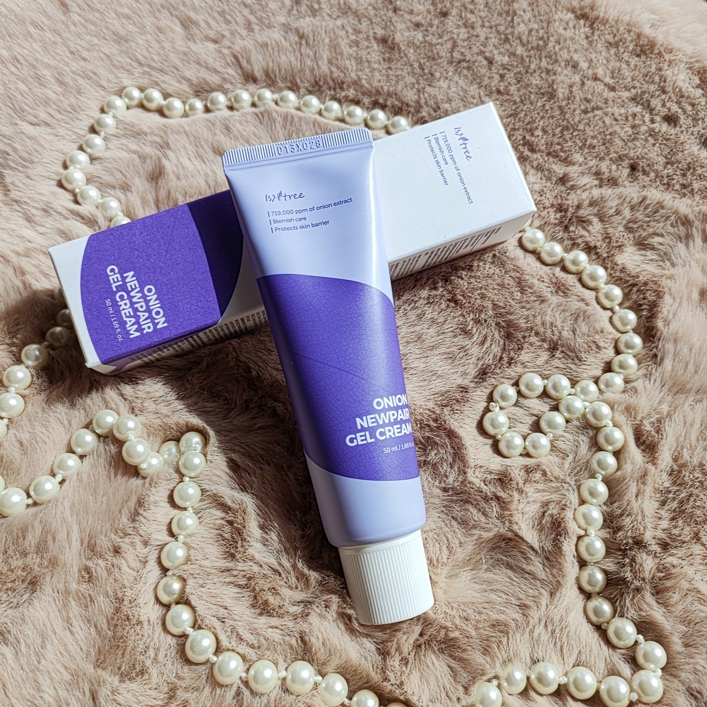 オニオンニューペアージェルクリーム/Isntree/フェイスクリームを使ったクチコミ（2枚目）
