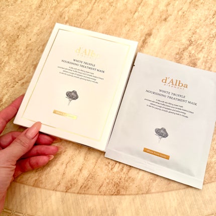 ホワイトトリュフナリシングトリートメントマスク/ダルバ/シートマスク・パックを使ったクチコミ(1枚目)