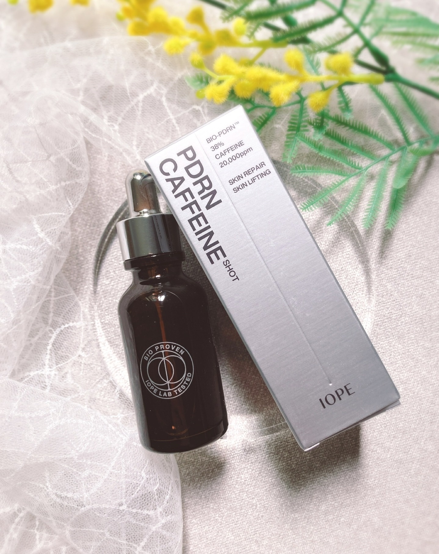 PDRNカフェインショット/IOPE/美容液を使ったクチコミ（1枚目）