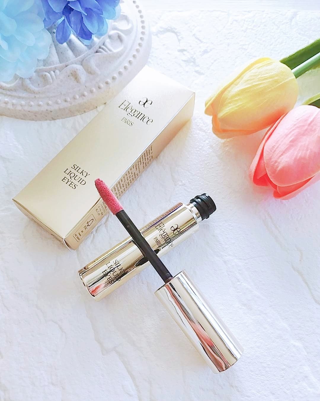 エレガンス シルキー リクイッド アイズ 01/Elégance/リキッドアイシャドウを使ったクチコミ（1枚目）