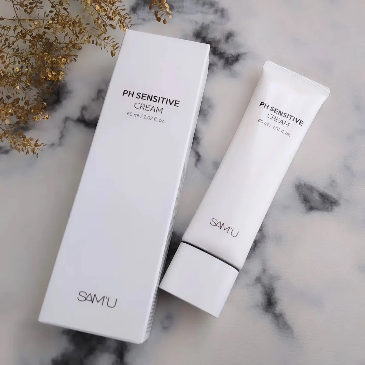 サミュ PHセンシティブクリーム/SAM'U/フェイスクリームを使ったクチコミ（1枚目）