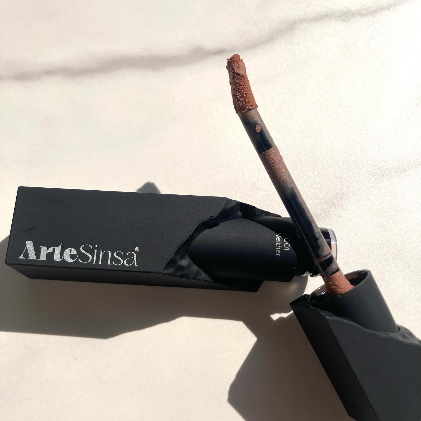 シルキーブラーティント/ArteSinsa/口紅を使ったクチコミ（3枚目）