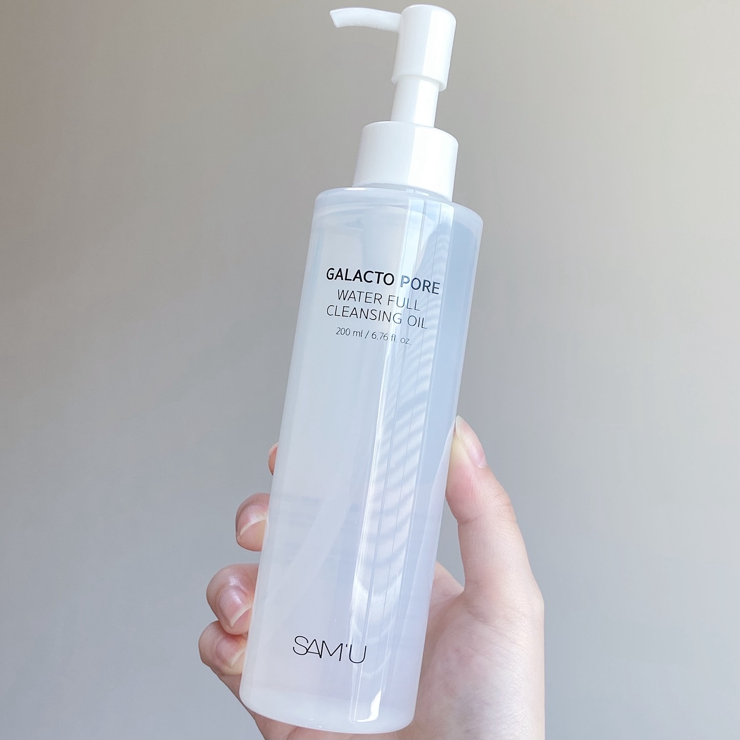 サミュ ガラクトポア ウォーターフル クレンジングオイル/SAM'U/オイルクレンジングを使ったクチコミ（2枚目）
