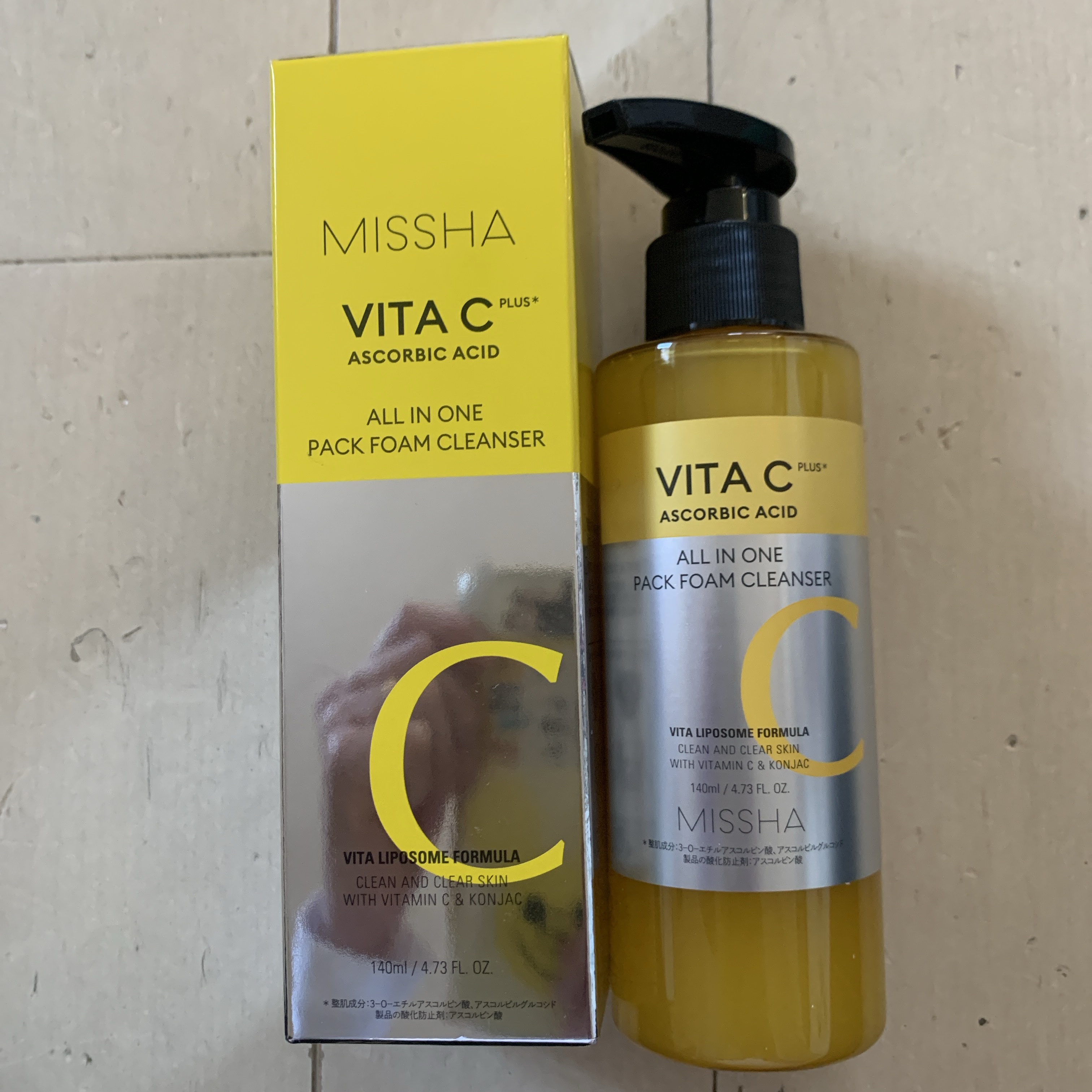 ミシャ ビタシープラス 泡マスク洗顔/MISSHA/泡洗顔を使ったクチコミ（1枚目）