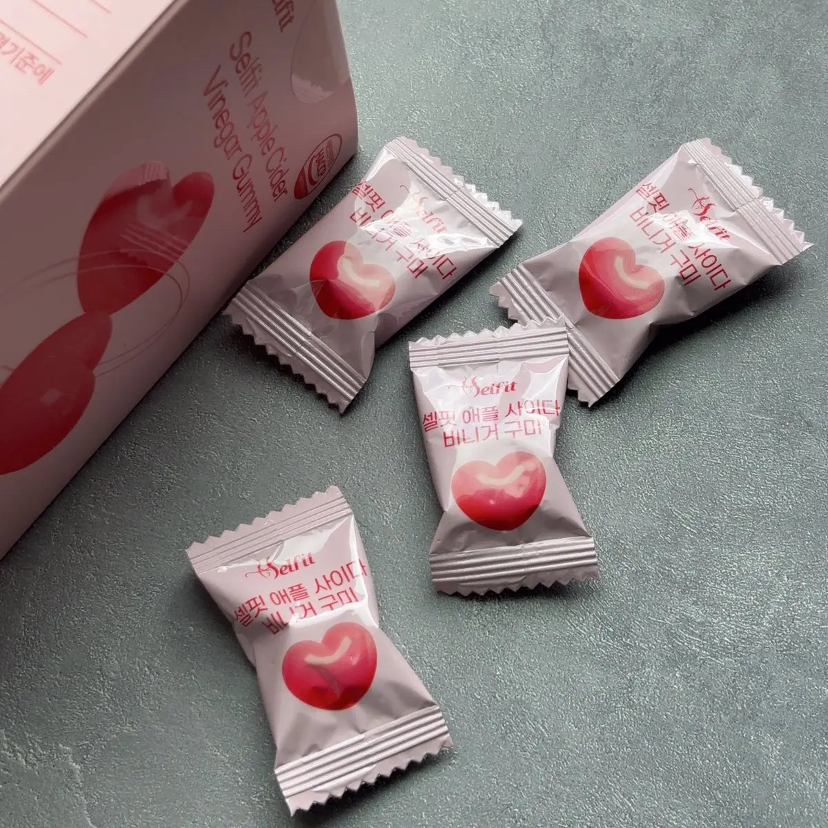 アップルサイダービネガー ゼリー/SELFIT /その他食品を使ったクチコミ（2枚目）