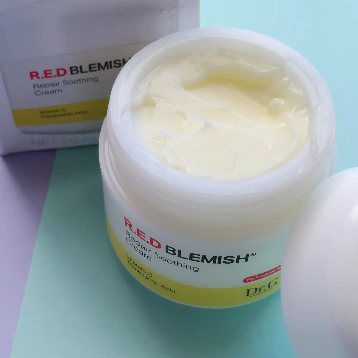 レッドブレミッシュ リペアスージングクリーム/Dr.G/フェイスクリームを使ったクチコミ（2枚目）