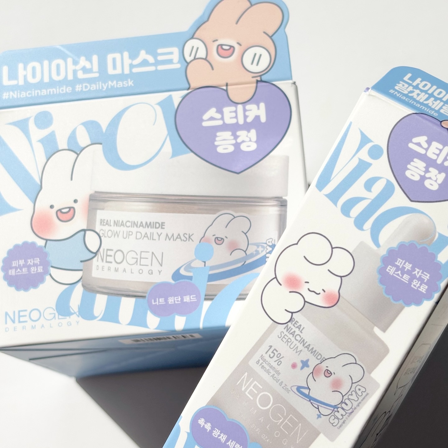 リアルナイアシンアミドグローアップデイリーマスク/NEOGEN/その他スキンケアを使ったクチコミ（2枚目）