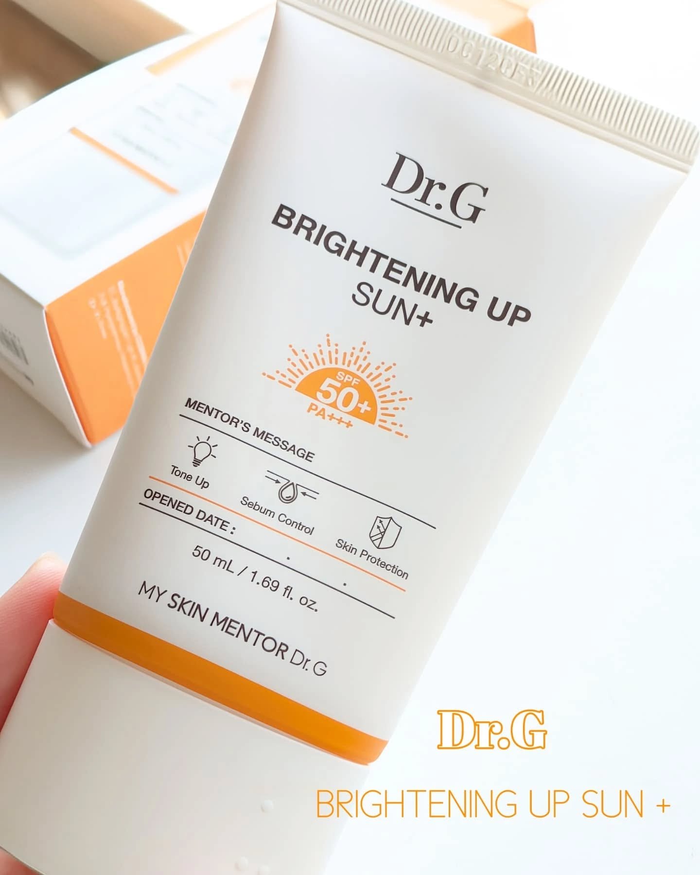 ブライトニングアップサンプラス/Dr.G/日焼け止めクリームを使ったクチコミ（2枚目）