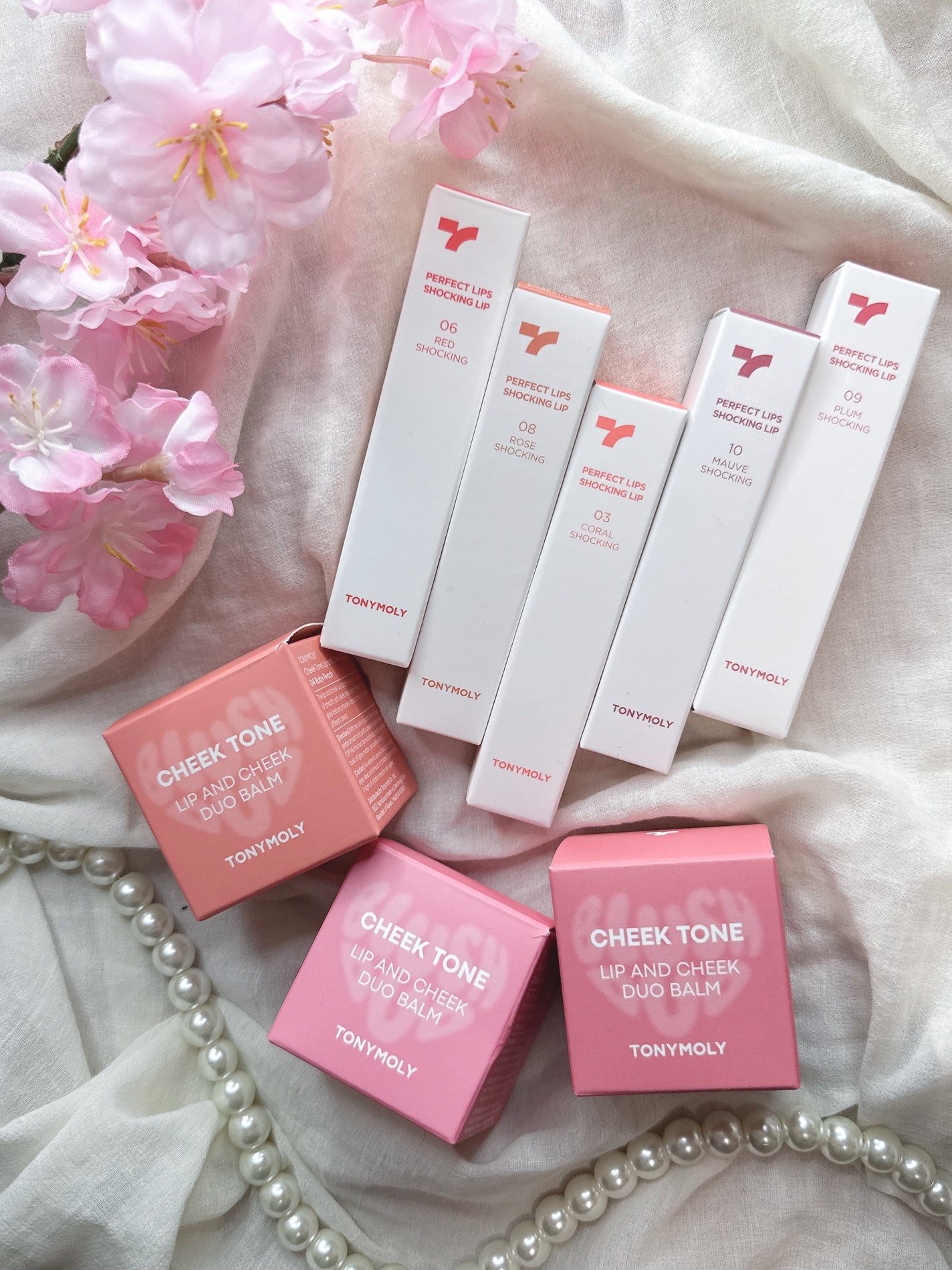 チークトーン リップ&チーク デュオバーム/TONYMOLY/口紅を使ったクチコミ(6枚目)