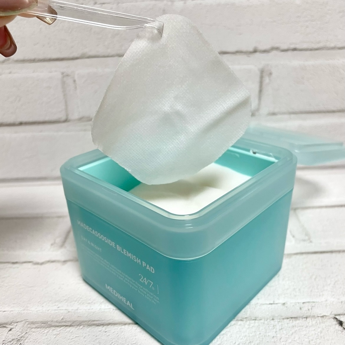 マデカソサイド ブレミッシュパッド/MEDIHEAL/トナーパッドを使ったクチコミ（3枚目）