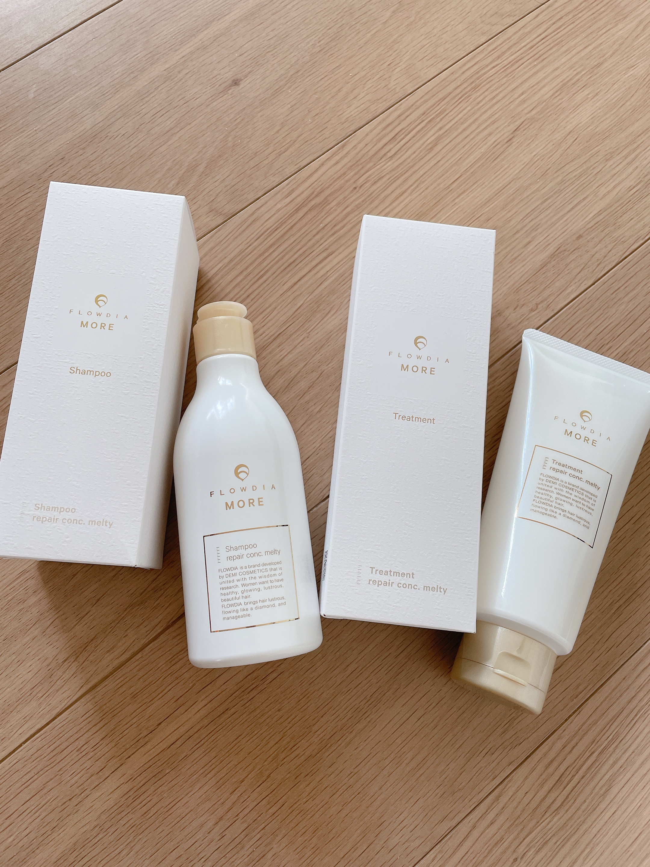 フローディアモア シャンプー リペアコンクメルティー/FLOWDIA/サロンシャンプーを使ったクチコミ（1枚目）