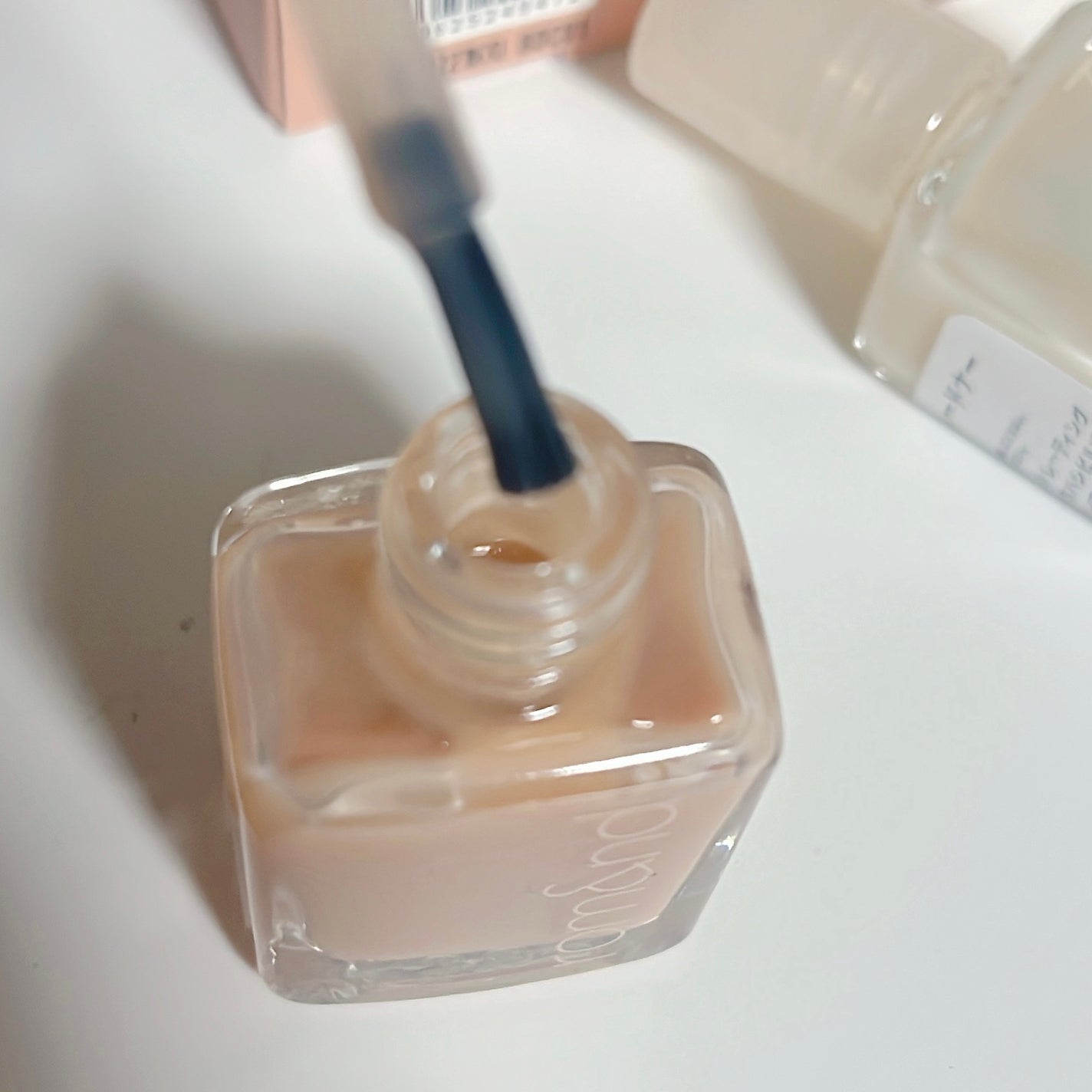 ムードペブル ネイル ハードナー/rom&nd/マニキュアを使ったクチコミ(2枚目)