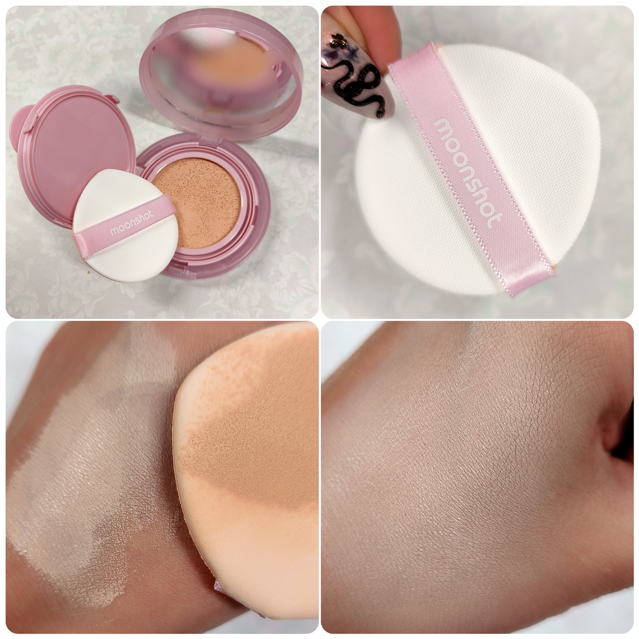 コンシャス フィット クッション ファンデーション セミマットタイプ/moonshot/クッションファンデーションを使ったクチコミ（2枚目）