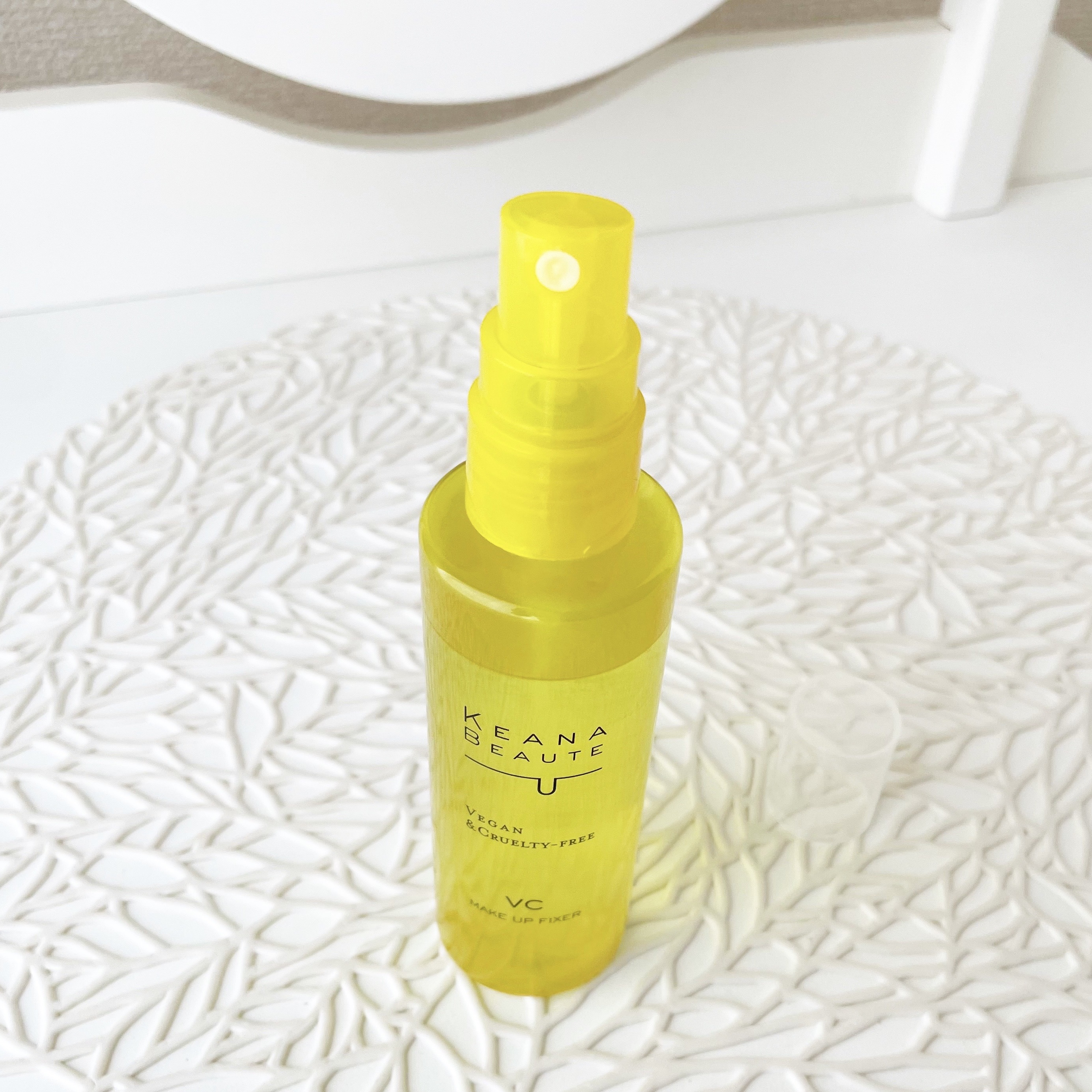 ケアナボーテ 毛穴肌メイクアップフィクサーVC/明色/ミスト状化粧水を使ったクチコミ（2枚目）