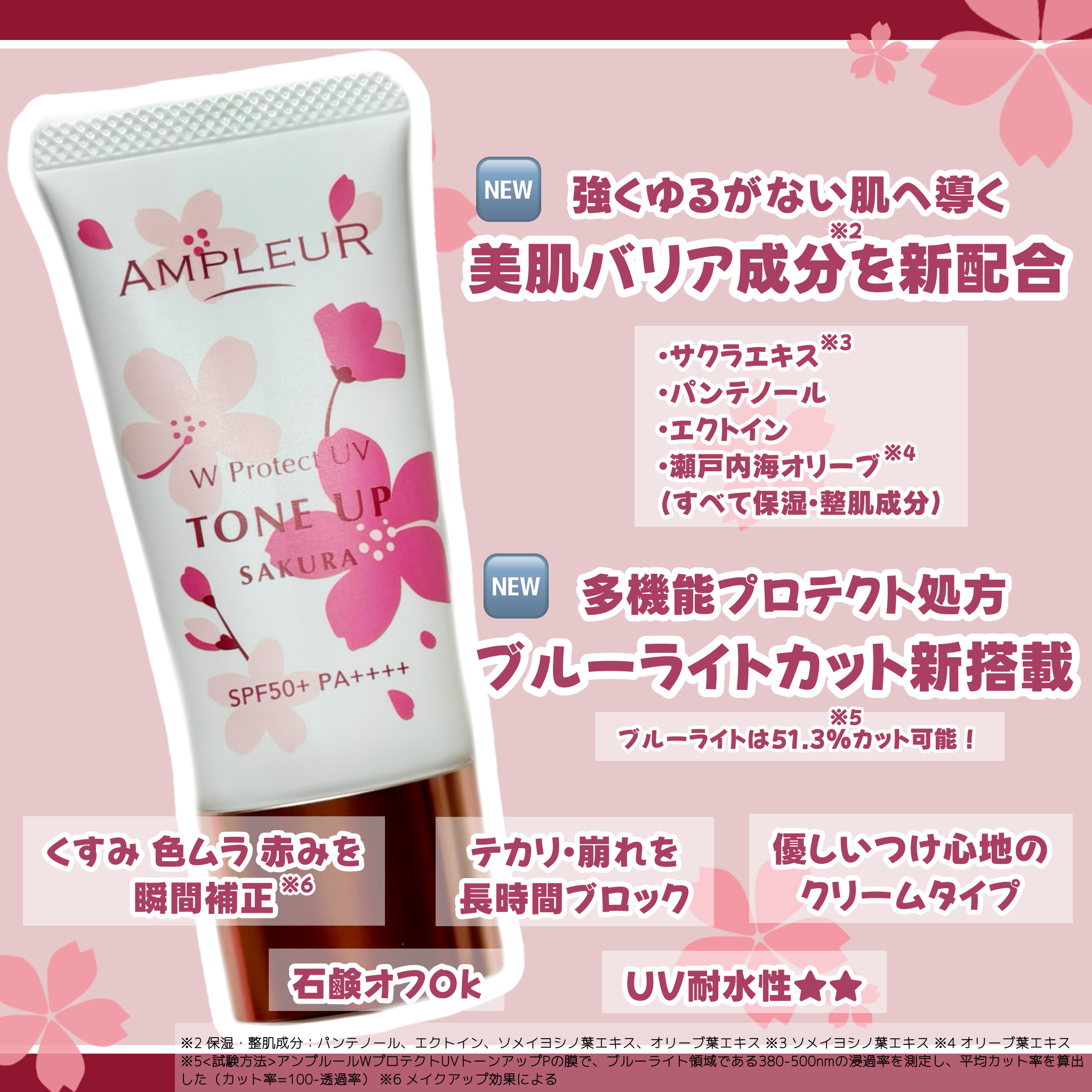 アンプルール WプロテクトUV トーンアップP/アンプルール/日焼け止めローションを使ったクチコミ（3枚目）