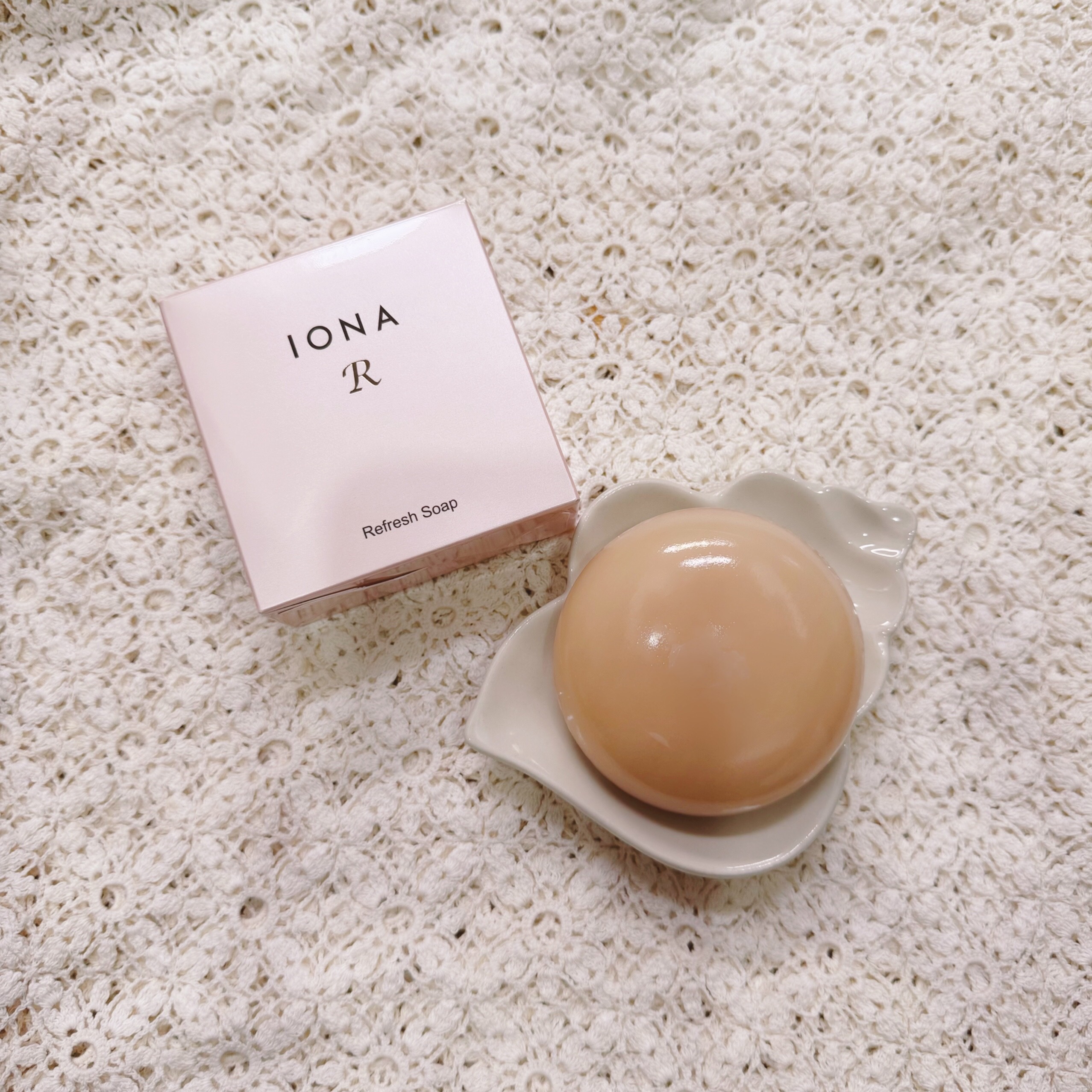 イオナR リフレッシュソープ/イオナR (イオナアール)/洗顔石鹸を使ったクチコミ（1枚目）