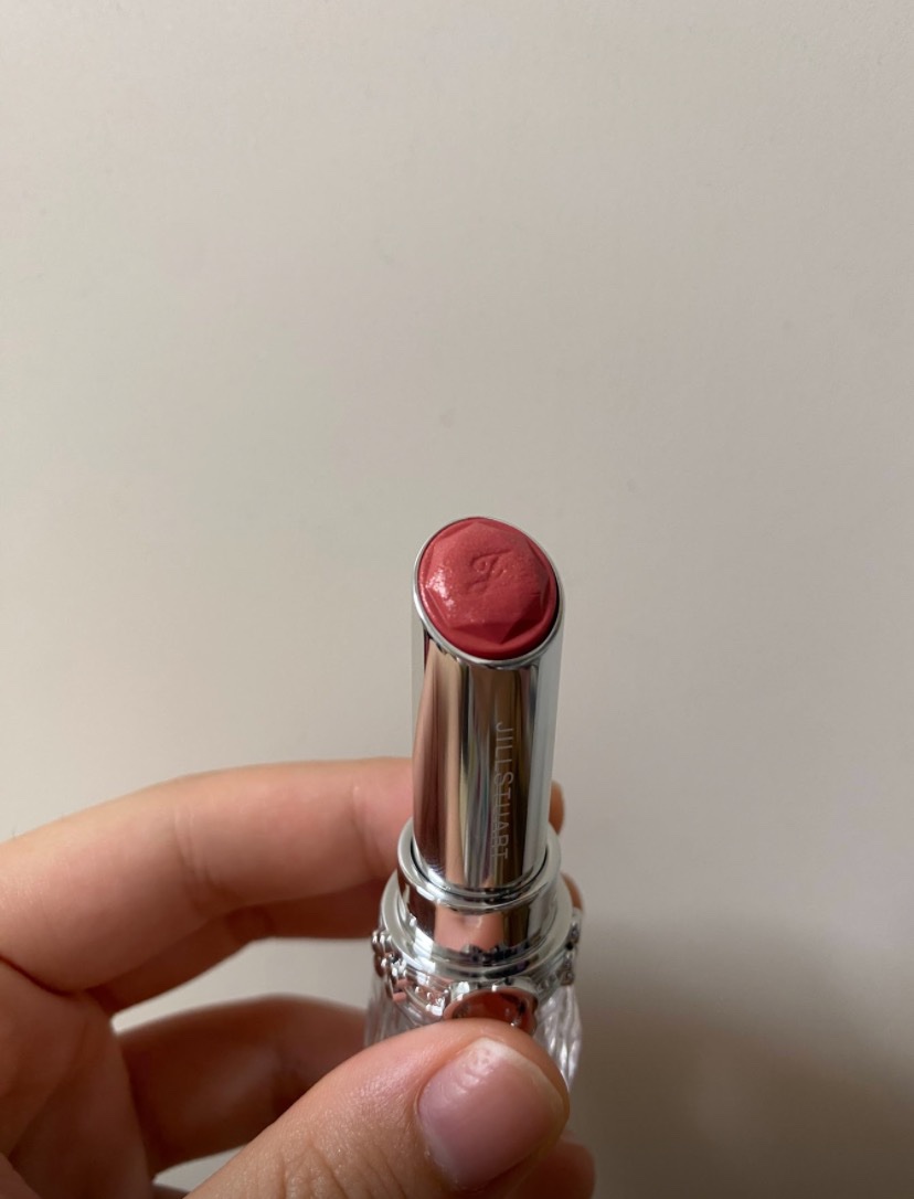 ジルスチュアート　リップブロッサム グロウ 10 sakura ribbon/JILL STUART/口紅を使ったクチコミ（3枚目）