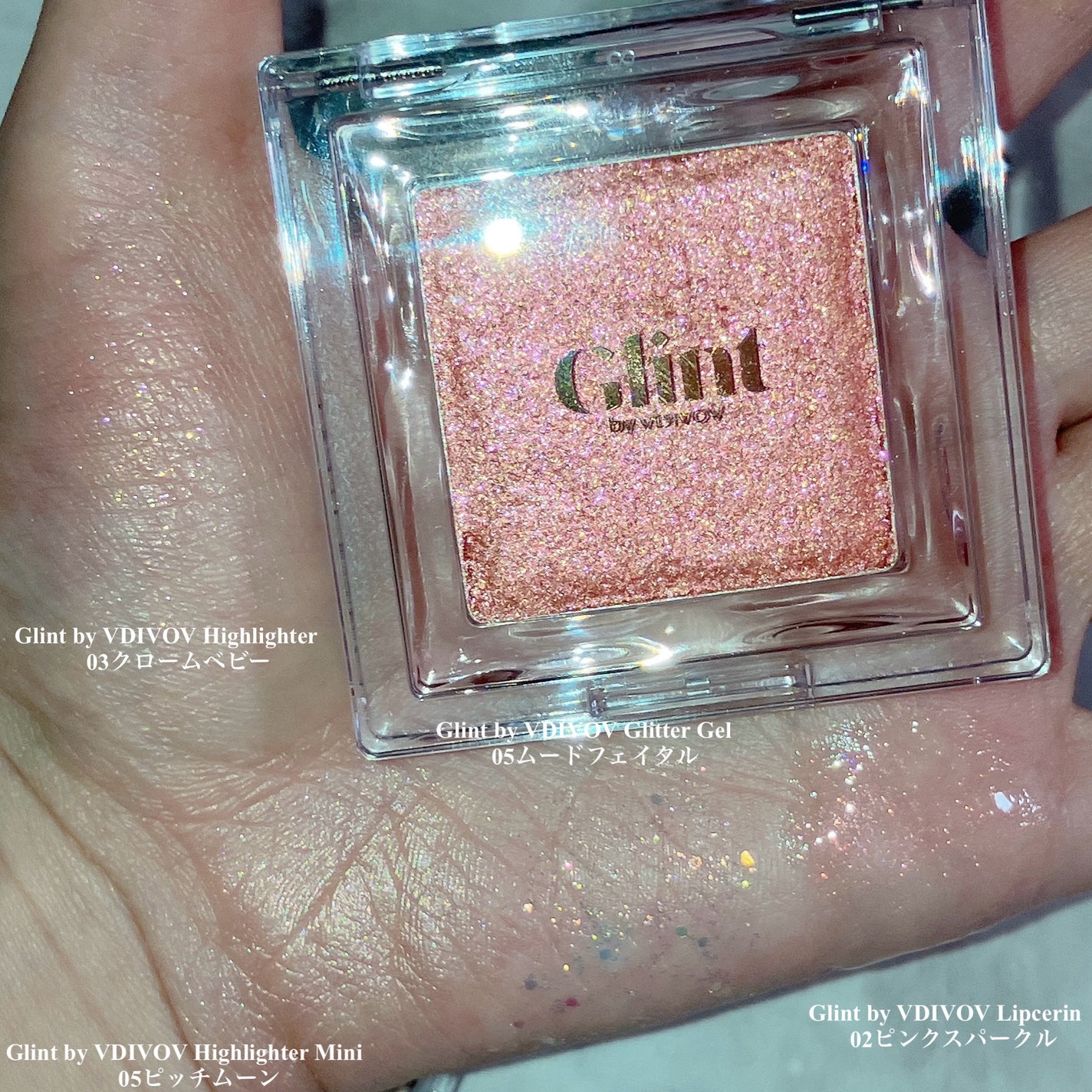 ハイライター/Glint/パウダーハイライトを使ったクチコミ(2枚目)