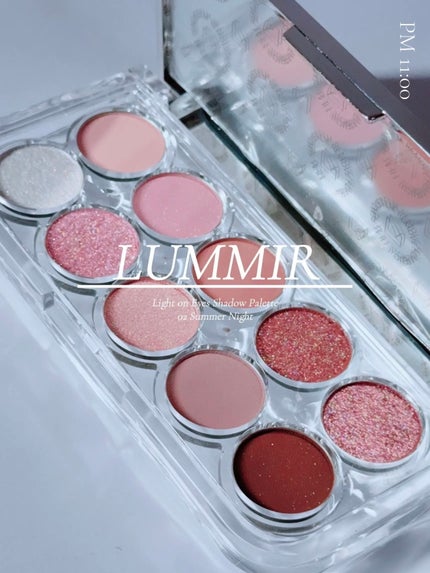 ライトオンアイズシャドウパレット/ルミル/アイシャドウパレットを使ったクチコミ(2枚目)