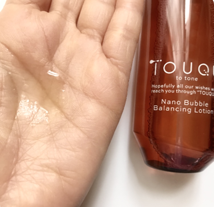 TOUQU to tone ナノバブル バランシングローション/TOUQU to tone/化粧水を使ったクチコミ（3枚目）