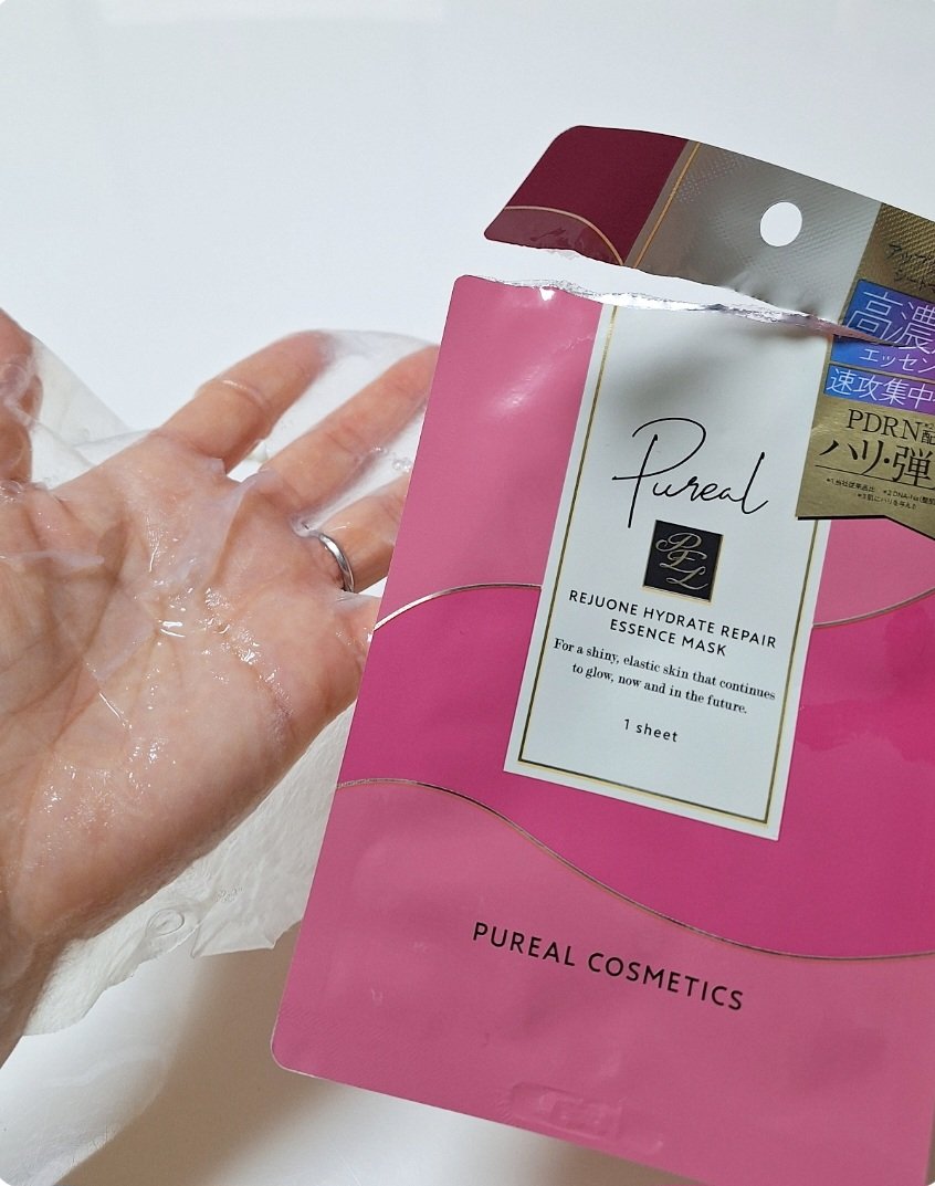ピュレア リジュオンハイドレイトリペアエッセンスマスク/ピュレア/シートマスク・パックを使ったクチコミ（2枚目）