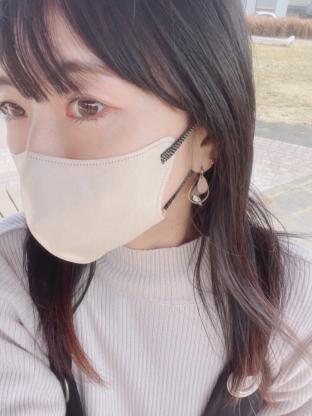 3D不織布マスク/MASCODE/マスクを使ったクチコミ（3枚目）