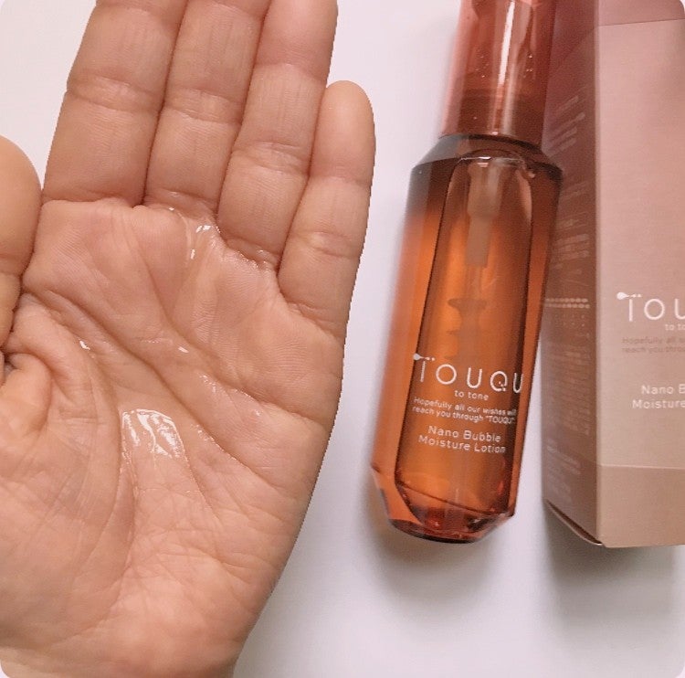 TOUQU to tone ナノバブル モイスチュアローション/TOUQU to tone/化粧水を使ったクチコミ(3枚目)