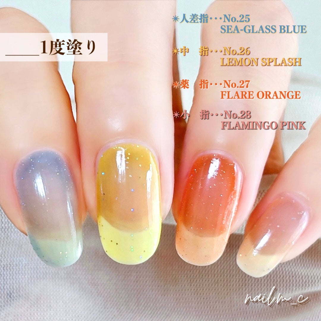 まっこ*セルフネイル on LIPS 「ꫛꫀꪝ✧‧˚//NUMBERPOLISH2025春新色◼︎2月..」(3枚目)