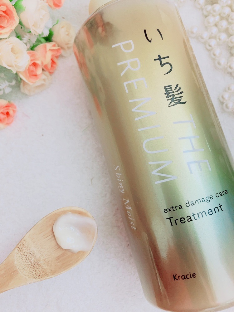 THE PREMIUM エクストラダメージケアシャンプー／トリートメント（シャイニーモイスト）/いち髪/市販シャンプーを使ったクチコミ（3枚目）