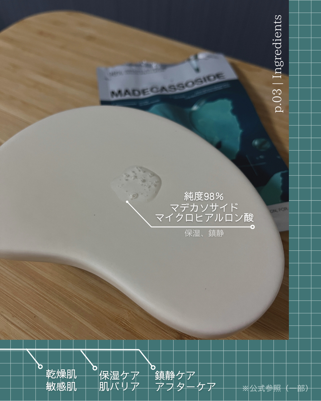 マデカッソシド エッセンシャルマスク/MEDIHEAL/シートマスク・パックを使ったクチコミ（3枚目）