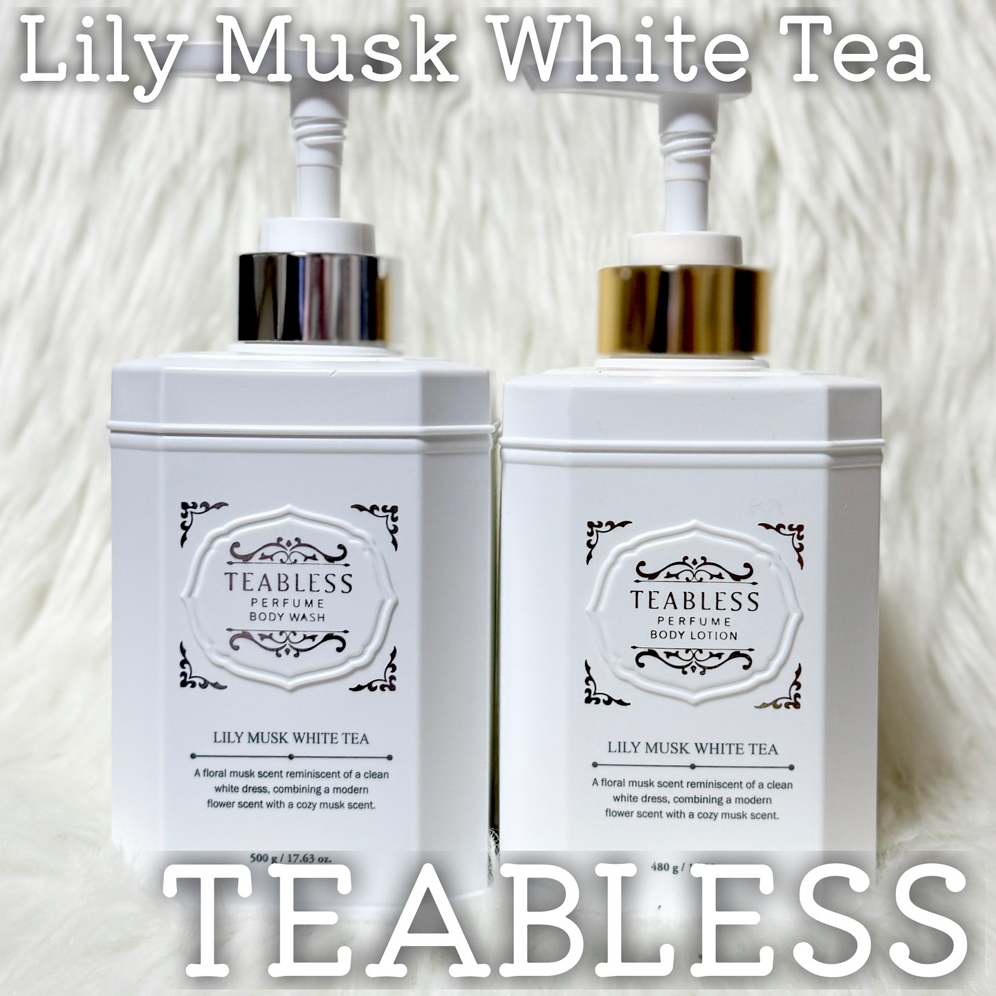 パフュームボディウォッシュ リリームスクホワイトティー/TEABLESS/ボディソープを使ったクチコミ（1枚目）