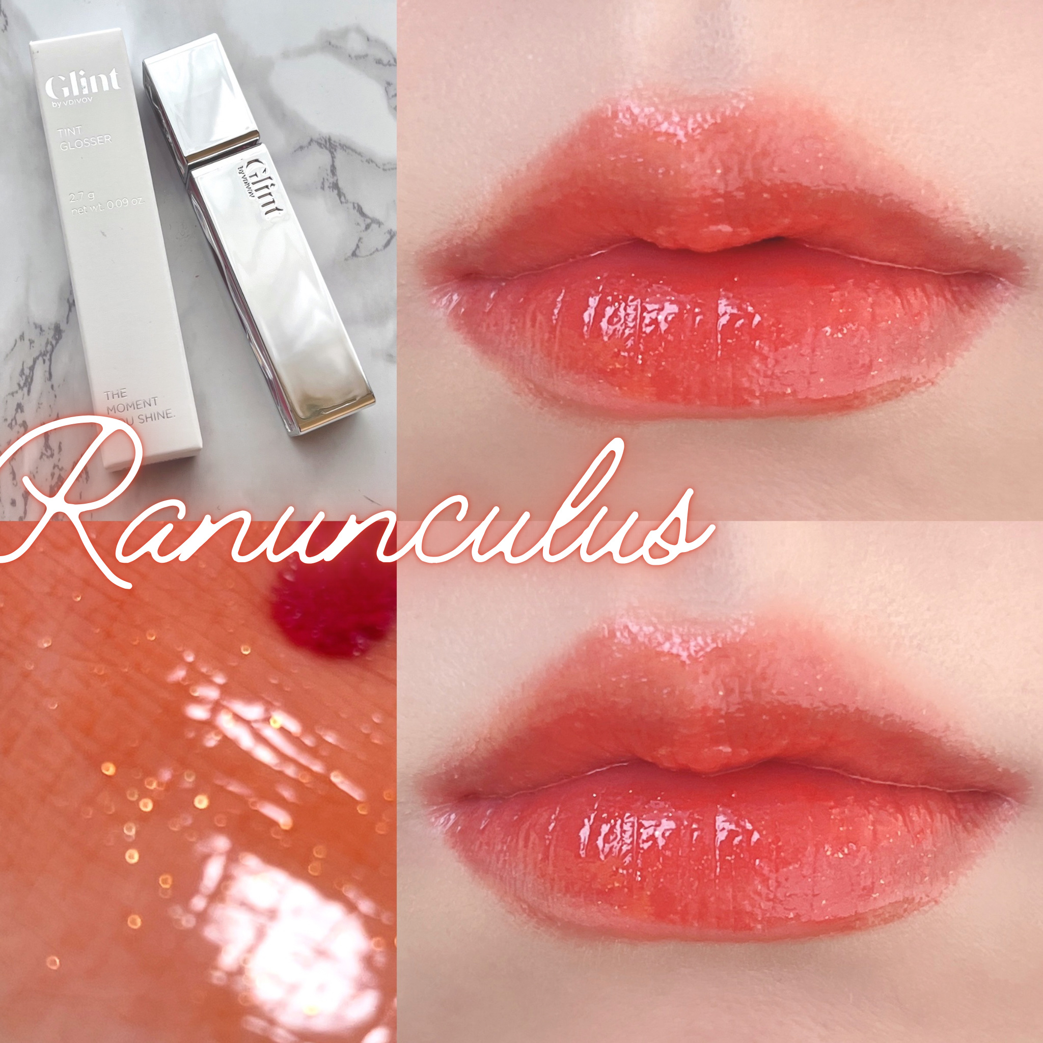 ティントグロッサー/Glint/リップティントを使ったクチコミ（1枚目）