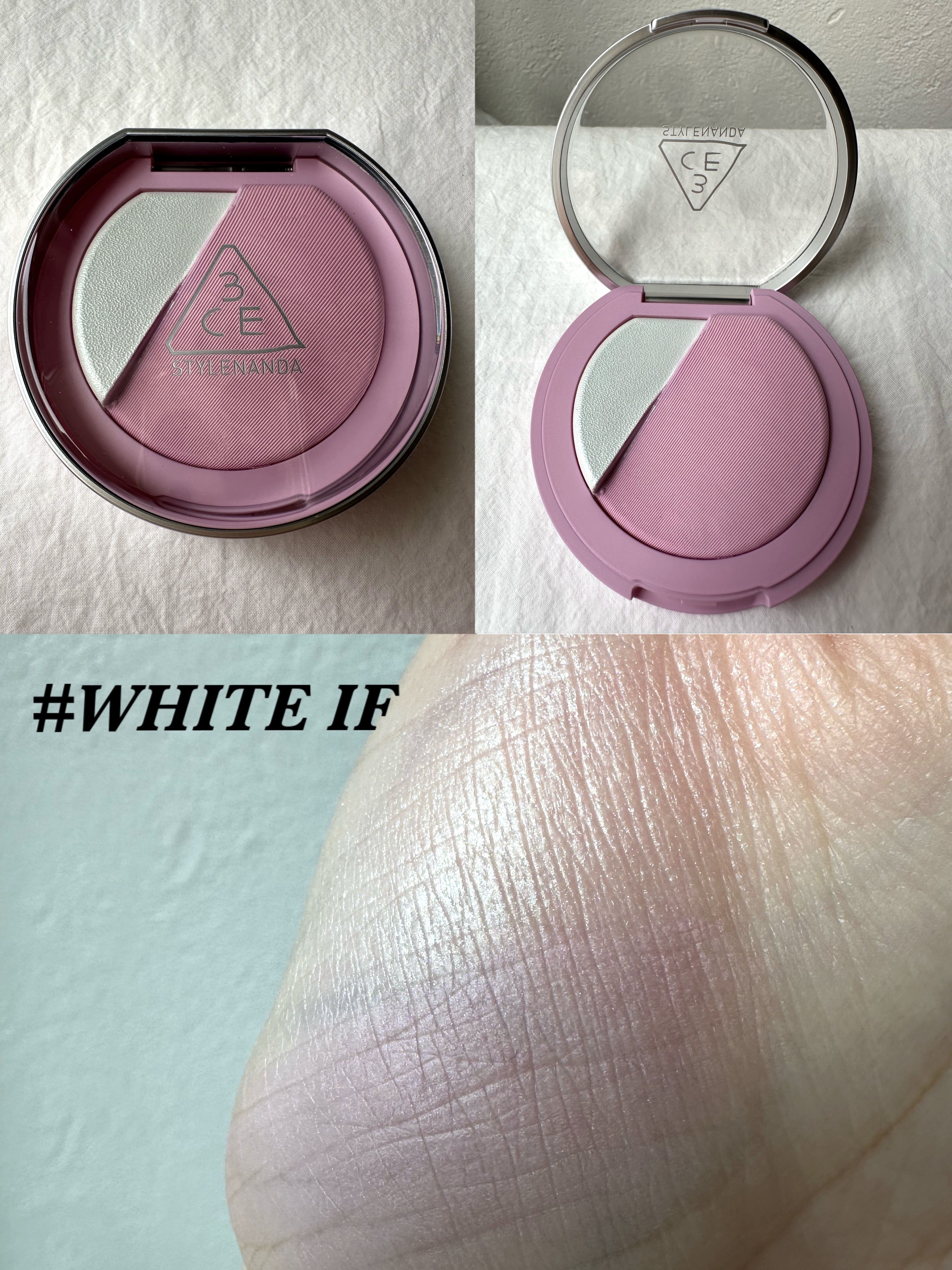 3CE ブラッシュライター/3CE/パウダーチークを使ったクチコミ（2枚目）