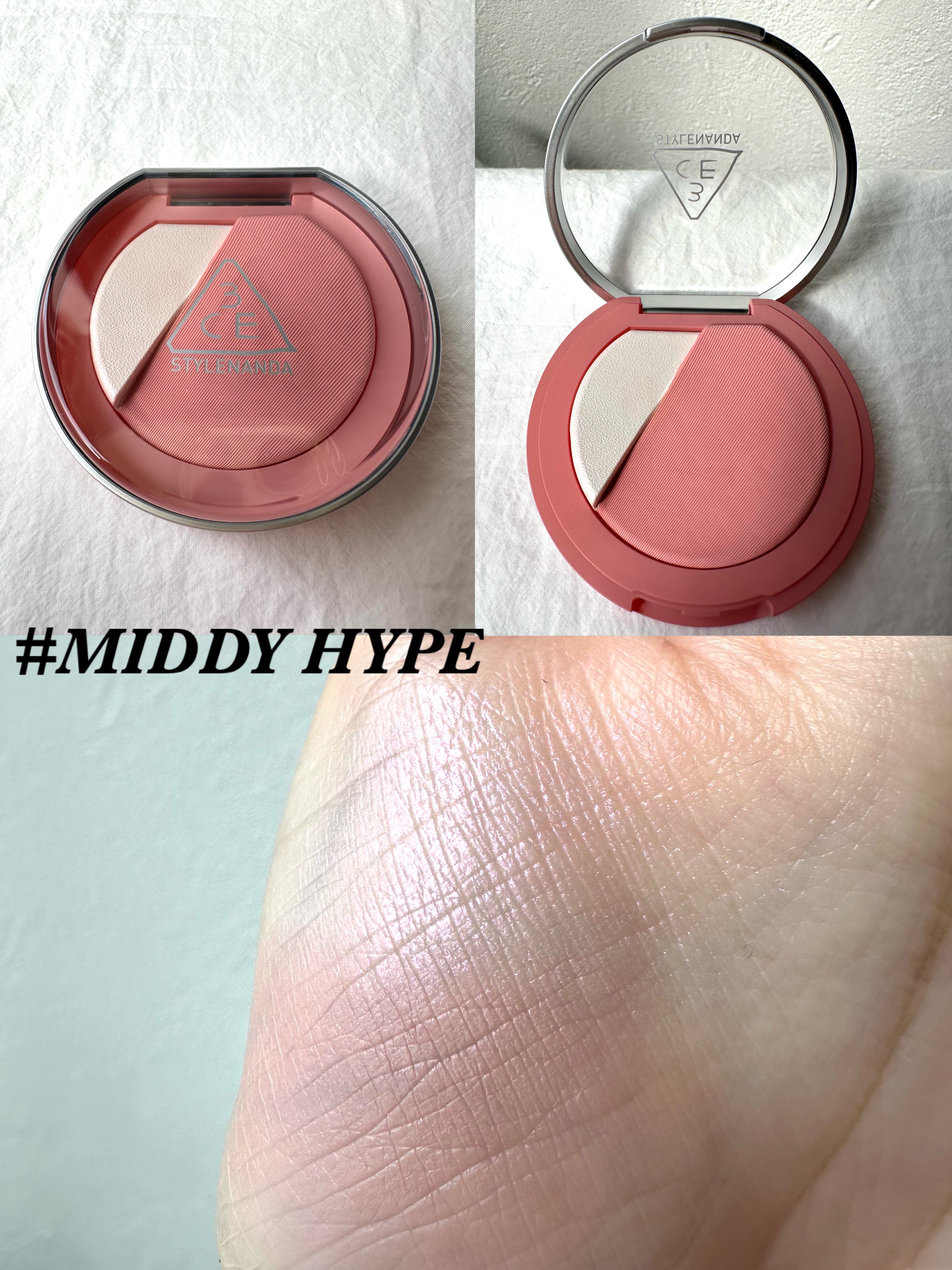 3CE ブラッシュライター/3CE/パウダーチークを使ったクチコミ（3枚目）