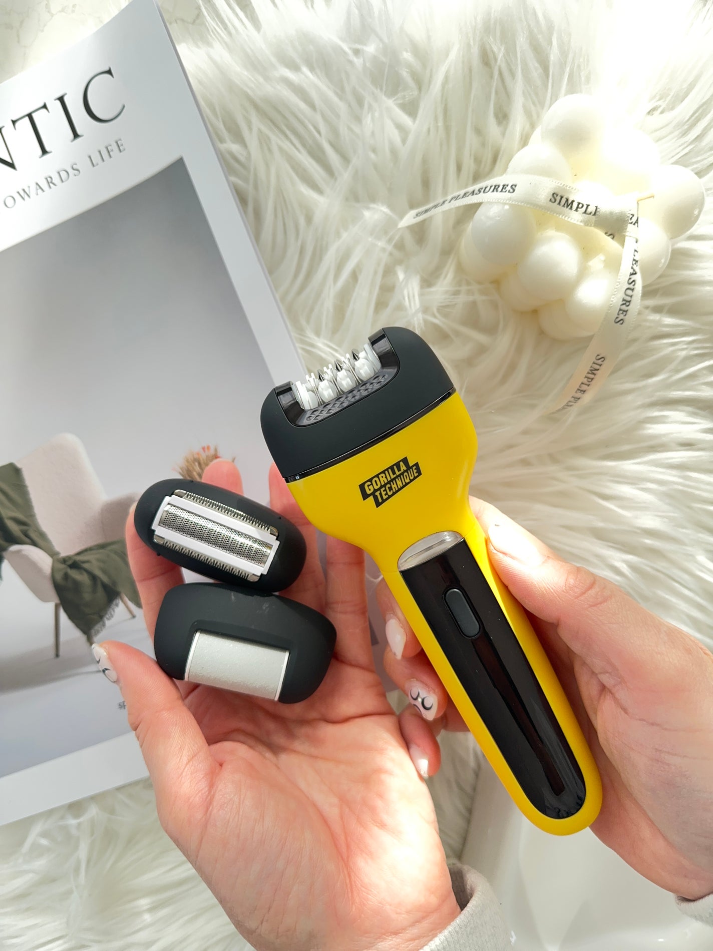 ⭐︎めぐさん⭐︎ on LIPS 「GorillaWaxing3in1脱毛器(ボディ用脱毛器)自宅..」(2枚目)