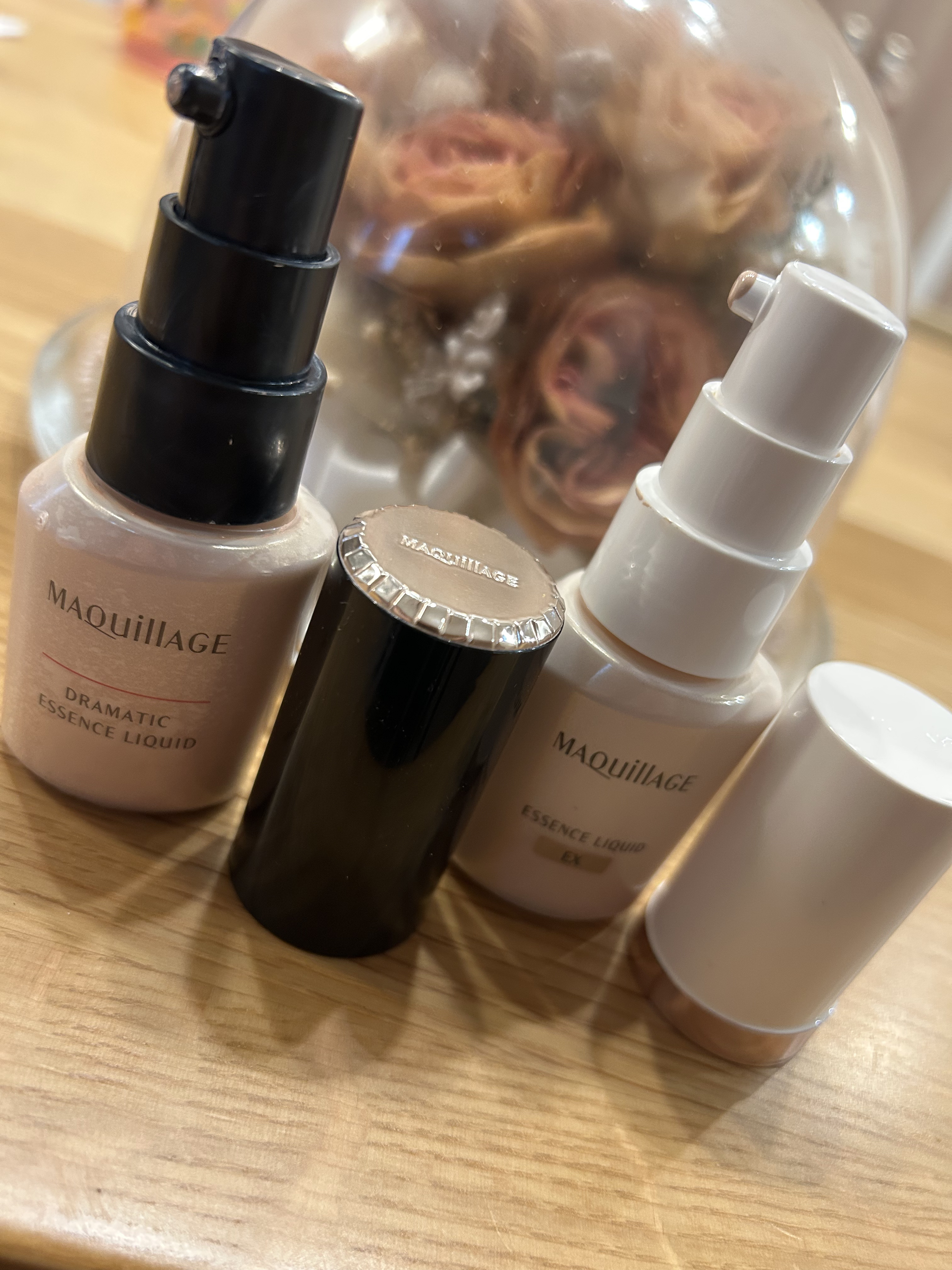 ドラマティックエッセンスリキッド/マキアージュ/リキッドファンデーションを使ったクチコミ（2枚目）