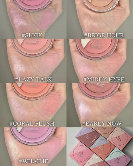 3CE ブラッシュライター/3CE/パウダーチークを使ったクチコミ(6枚目)